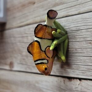 Retired Specialty Hagen Renaker Clown Fish Figurine HTF